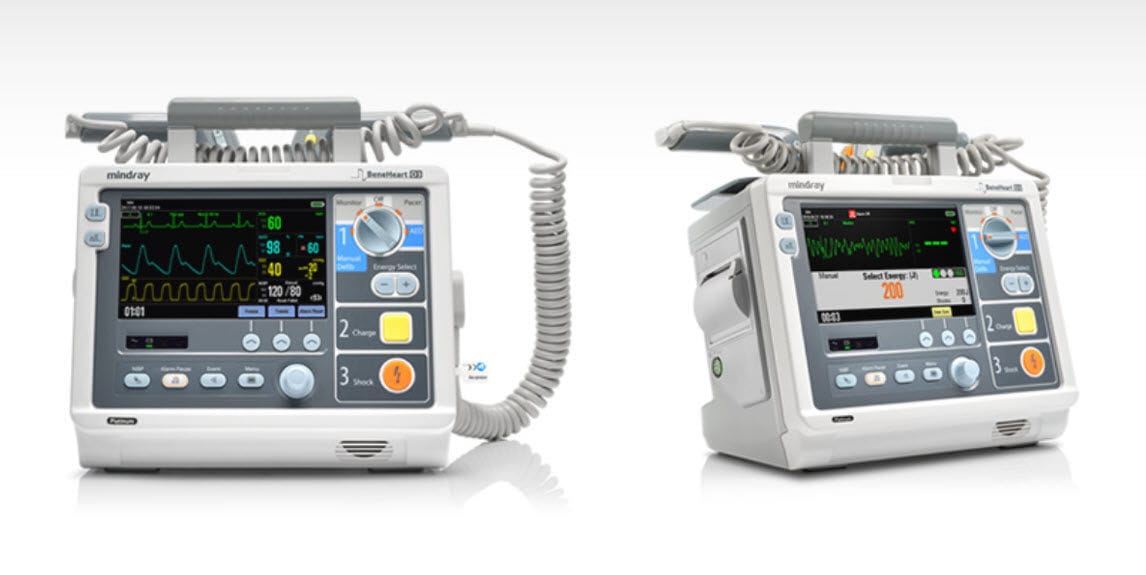 Mindray BeneHeart D3 Semi-automatic external defibrillator