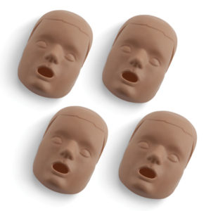 Prestan Face Skin Replacement for Child Manikin - Pack of 4 - CLEARANCE