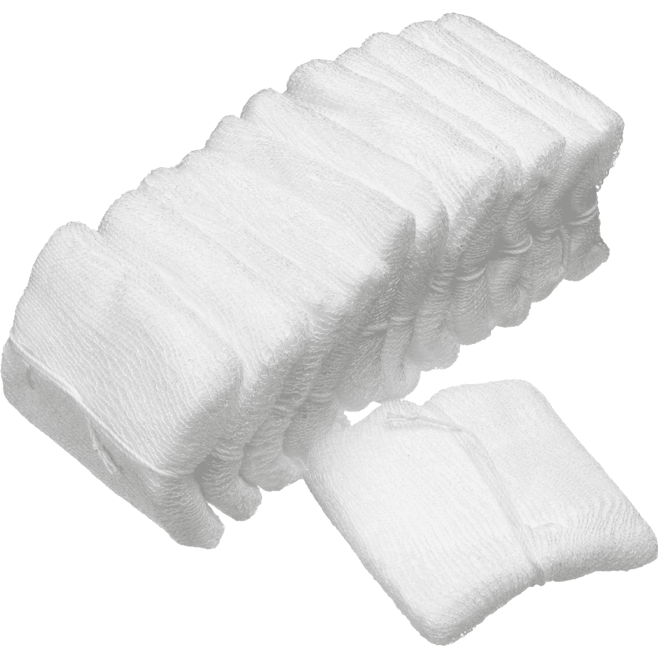 Dental Throat Packsl Medium 6.3 X 6.3cm X 600