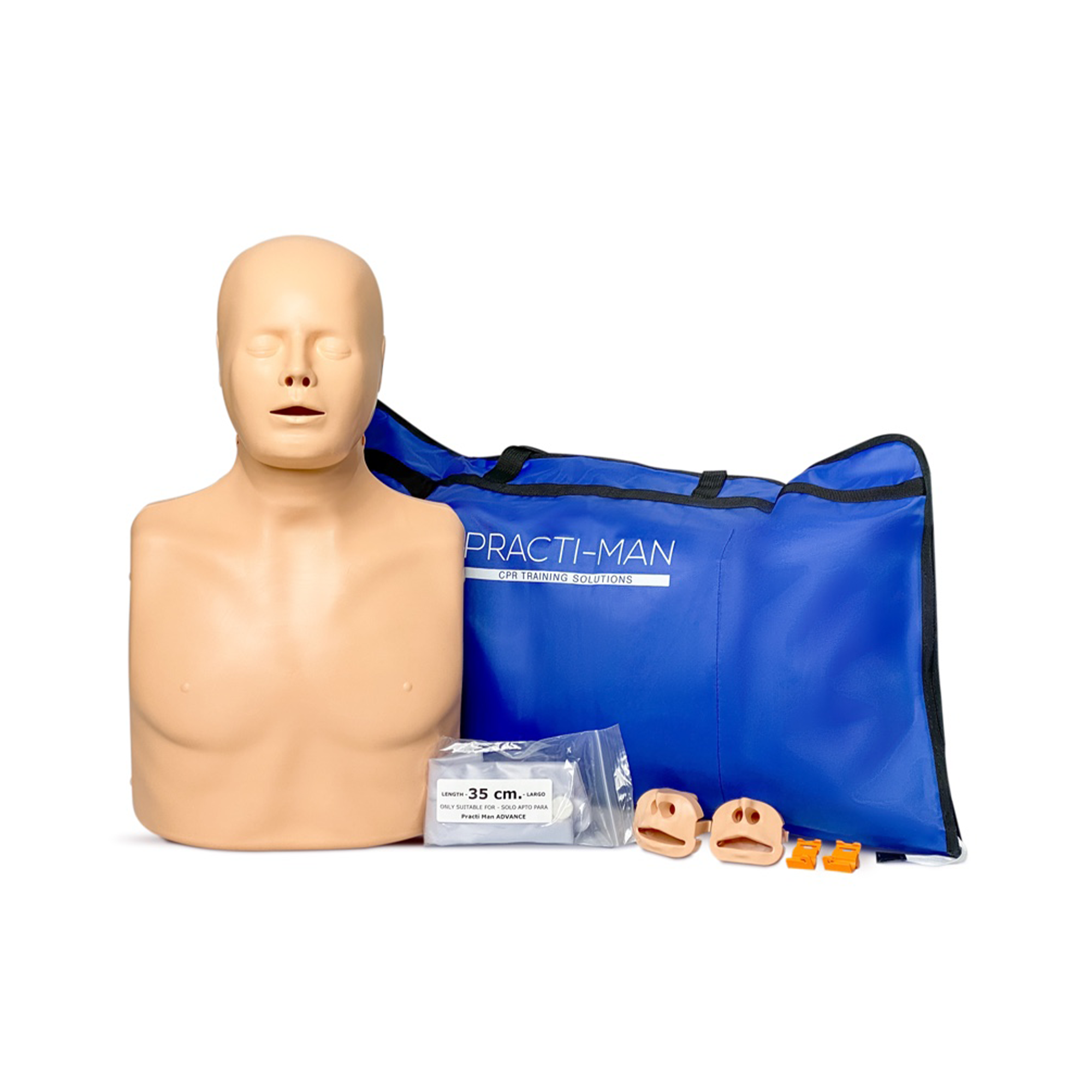 PractiMan Advanced CPR Adult/Child Manikin - Single