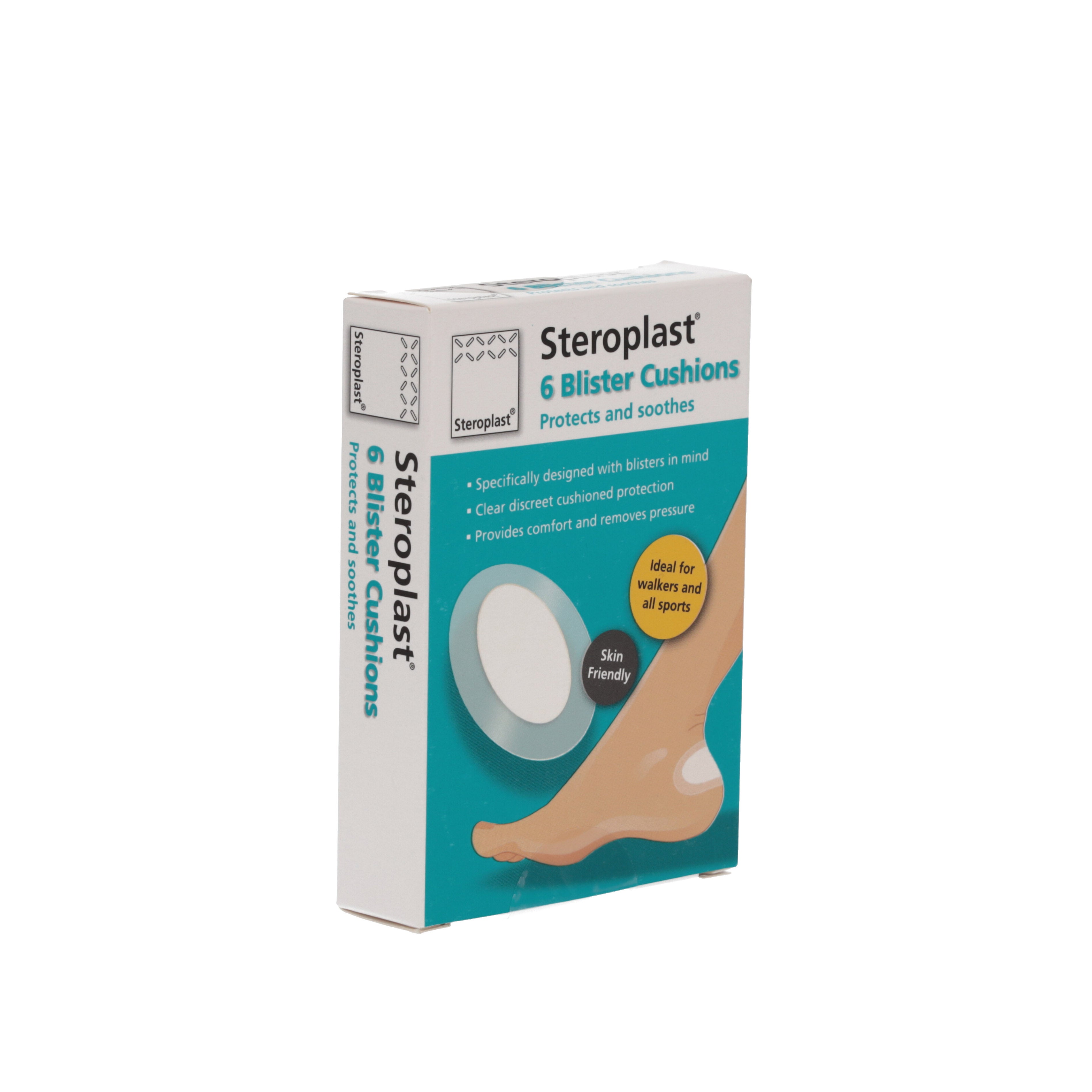 Steroplast Hydrocolloid Blister Cushion Gel Plasters 6 Pack