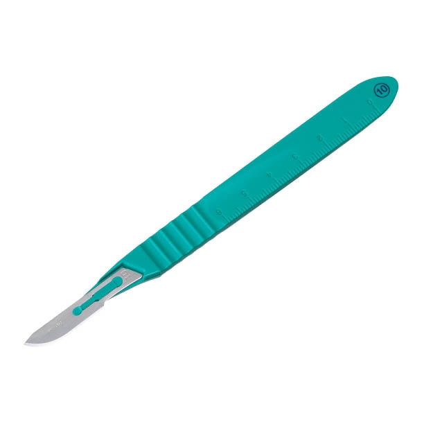 Instrapac Disposable Scalpel No: 10 Stainless Steel Blade - Pack of 10