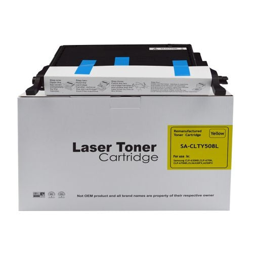 Samsung CLP620 Hi Yld Black Toner CLT-K5082L HP SU188A - Remanufactured
