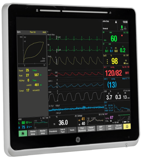 GE Healthcare CARESCAPE Canvas Modular Patient Monitoring System
