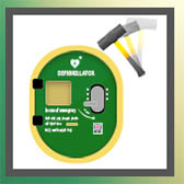 Secure External Defibrillator Cabinet DS2 Unlocked