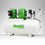 Bambi BB50D Air Compressor, 50L, 40 dB, Dual Pump