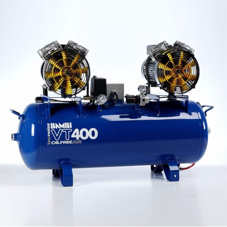 Bambi VT400 Air Compressor, 100L, 76 dB