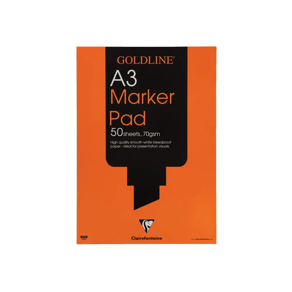 Goldline Bleedproof Marker Pad A3
