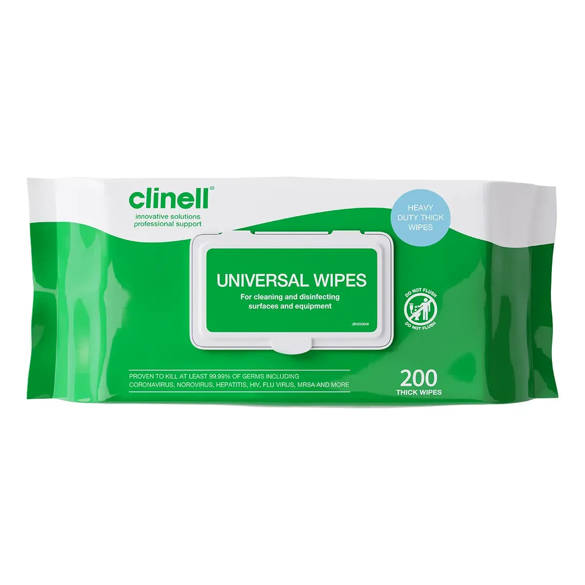 Clinell Universal Wipes CW200 – Pack of 200