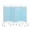 Sunflower Mobile Screen with Disposable Curtains - 4 Section