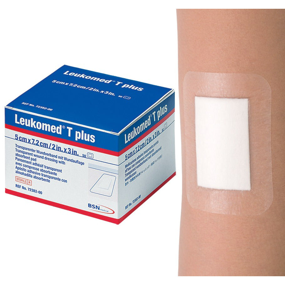 Leukomed T Plus Dressing 8cm x 10cm (pad size 4cm x 6cm) Pack of 50