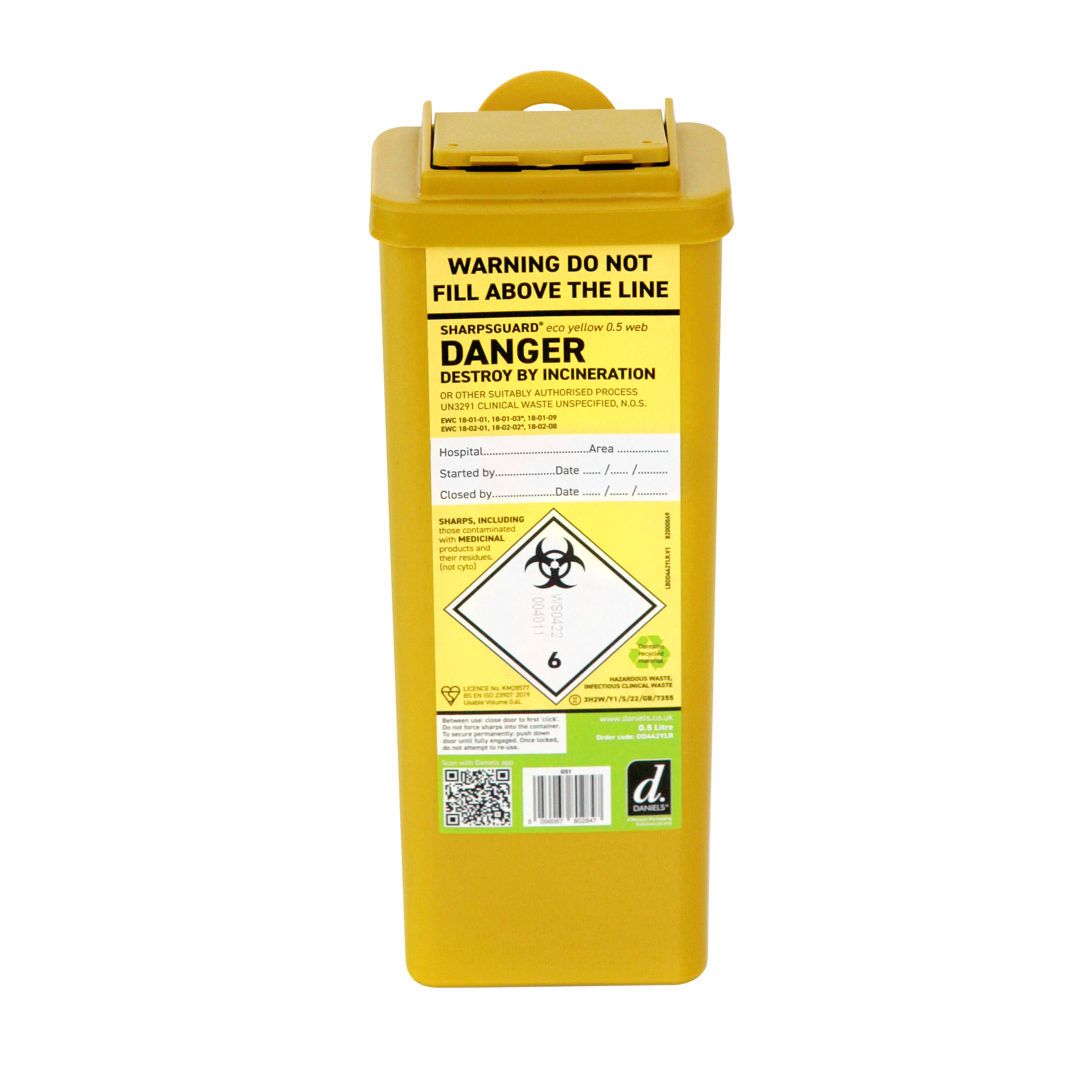 Sharpak compak blue export - 0.5ltr