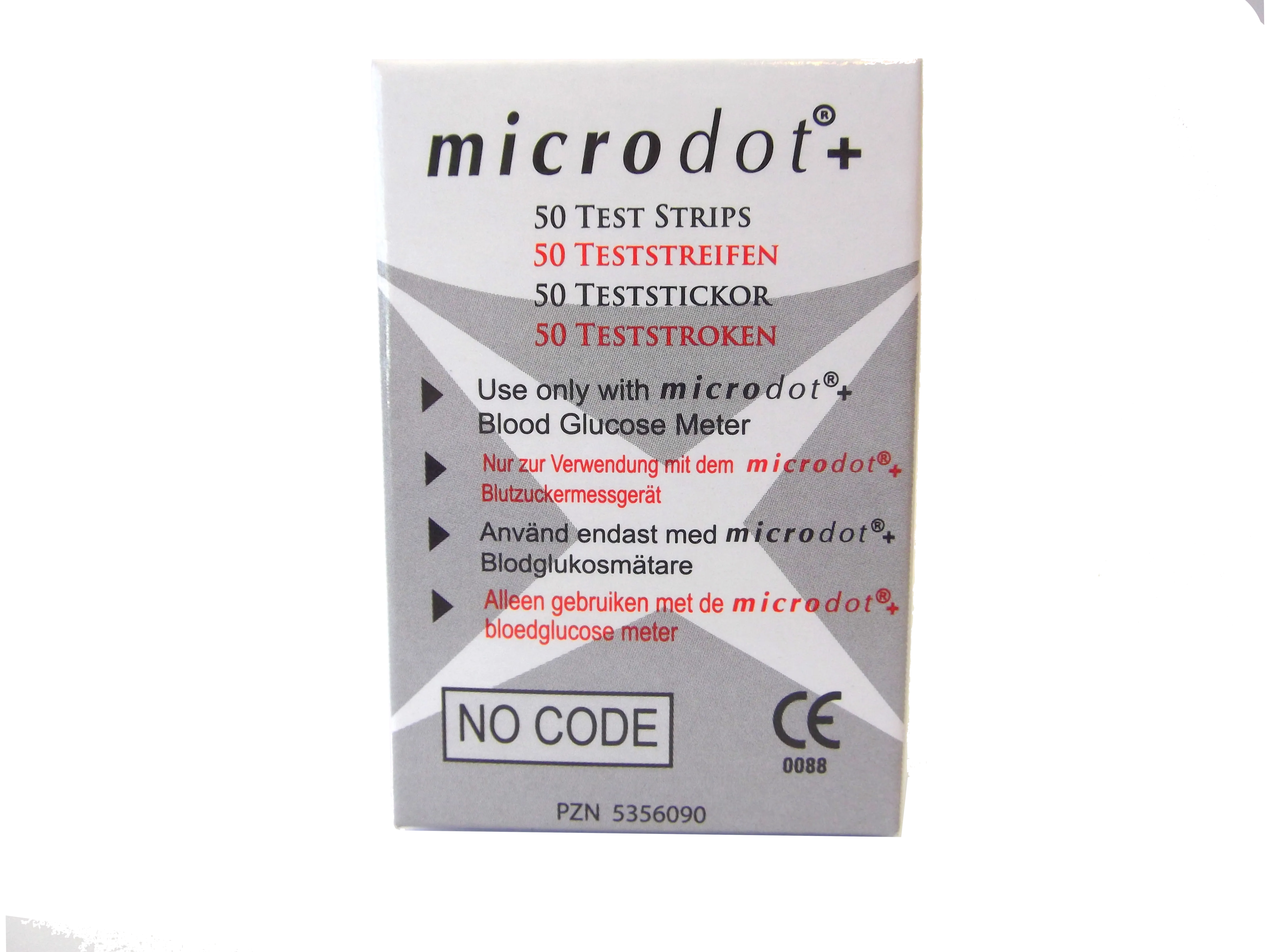 Microdot Glucose Test Strips x50