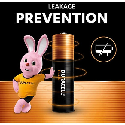 Duracell Plus AAA Alkaline Batteries - Pack of 4