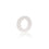 DURAN® Silicone Rubber Seals (VMQ), without Washer, GL 45, 26 x 42 x 5 mm