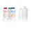 AZLON® Wash Bottle, Round Integral, Multilingual, Vented