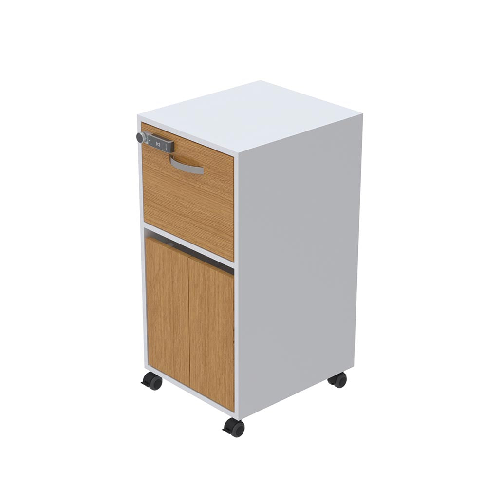 Bedside Locker, Cupboard & Lockable Flap, RFID Lock