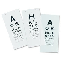 6m Plastic Wall Hanging Test Chart - AOE