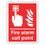 Fire Alarm Sign Call Point Sign- CLEARANCE