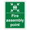 Fire Assembly Point Sign (Portrait Family)- CLEARANCE
