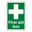 First Aid Box Sign