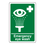 Emergency Eye Wash Sign- CLEARANCE