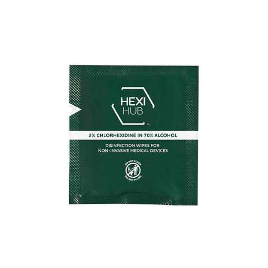 Clinell Alcohol 2% Chlorhexidine Sachet Wipes