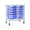 Shuttleworth Double Medical Storage Trolley