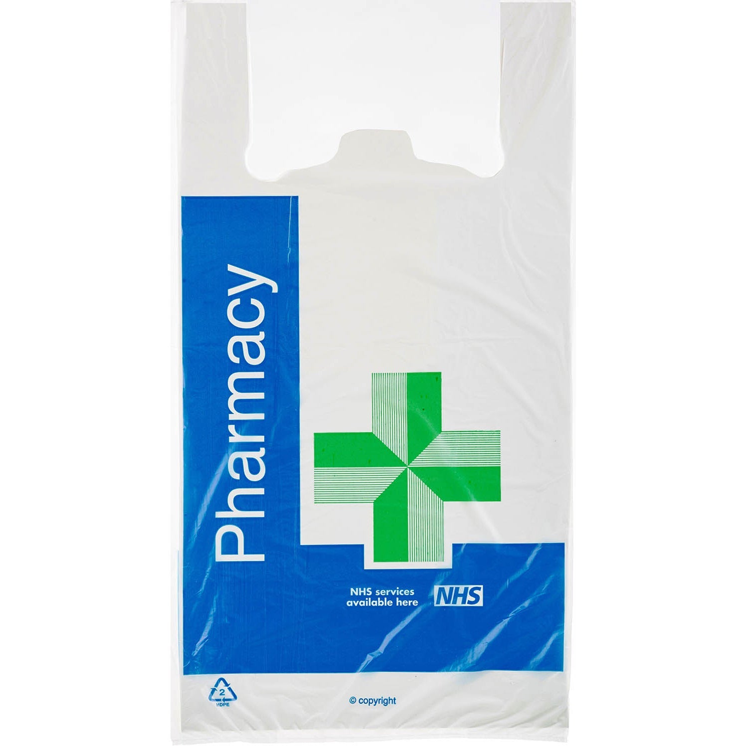 ProPac ® Lightweight Bags NHS - 550 x 297 x 150mm - Pack Of 1000