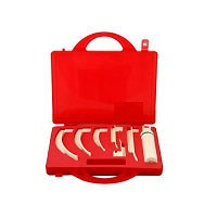 Boscarol 6 Blade Disposable Fibre Optic Laryngoscope Set