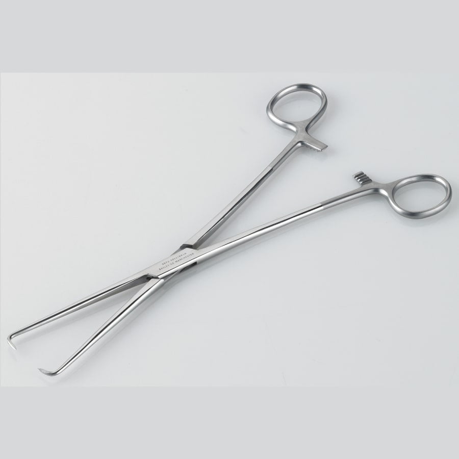 Luer Vulsellum Forceps - 1:1 Teeth 14cm