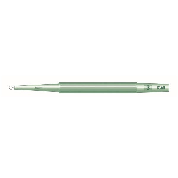 3.0Mm Diameter Sterile Single Use Curette, Box Of 20