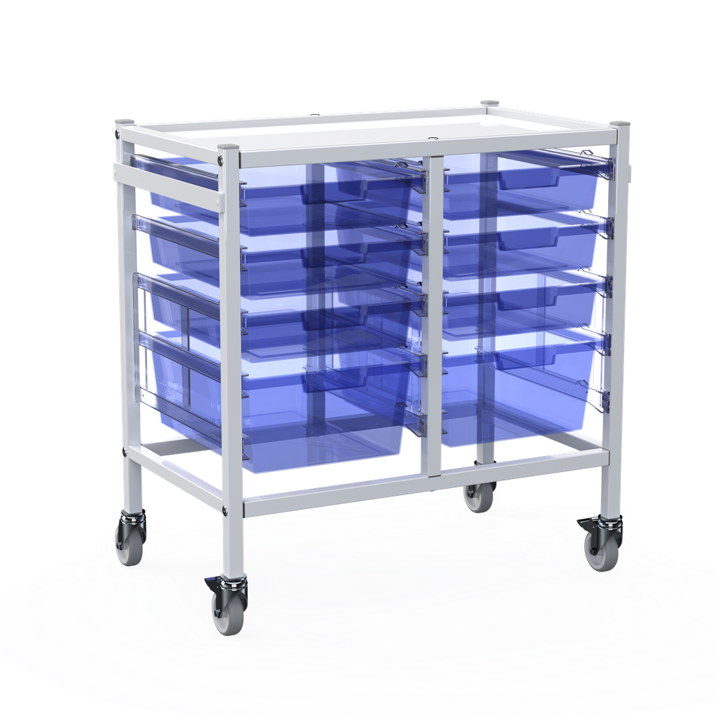 Shuttleworth Low Double Medical Storage Trolley