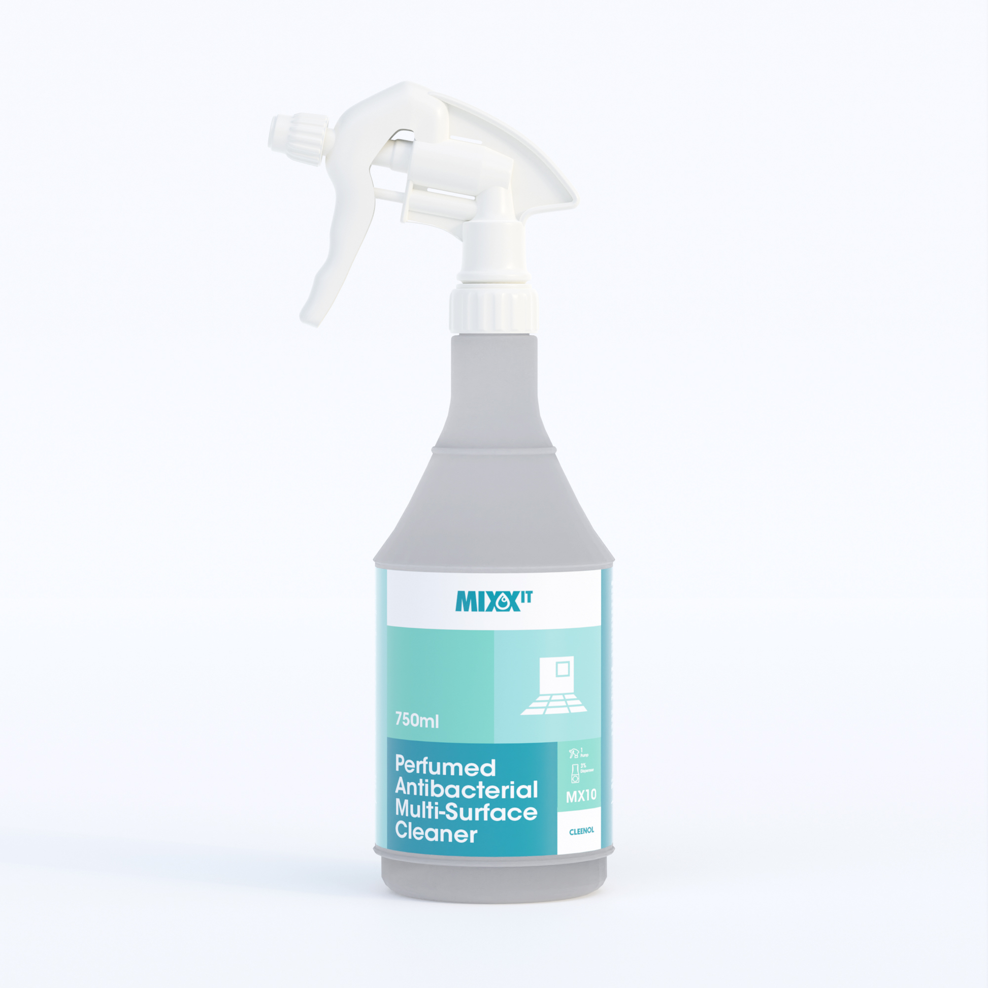 Mixxit Perfumed Multipurpose Cleaner 750ml Empty Flask