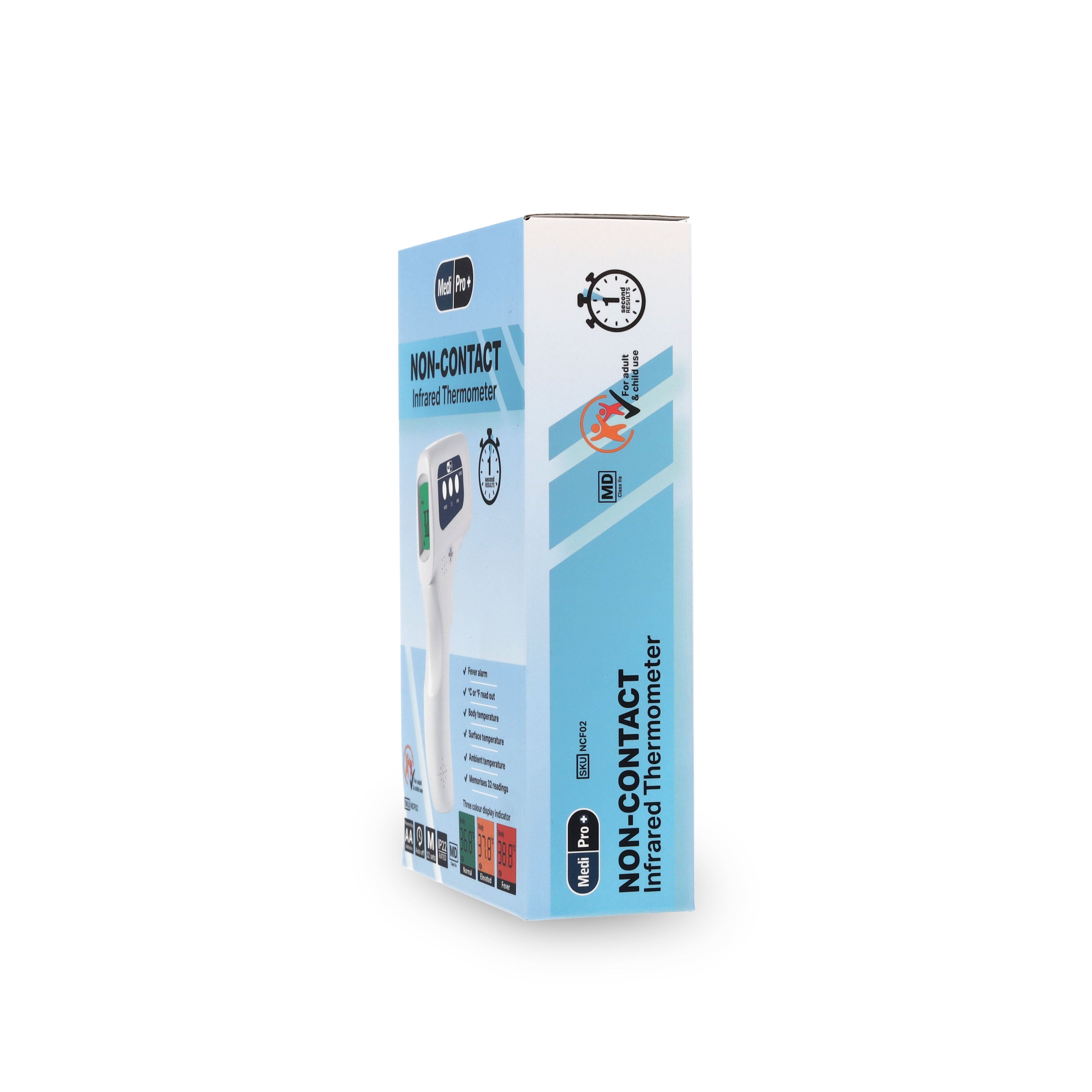 Non-Contact Infrared Forehead Thermometer