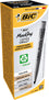 Bic Permanent Markers Fine Black Tip - Box of 12