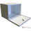 Pod Locker, 275mm X 370mm X 250mm | Side Hinge, No Shelf | Key Cam Lock