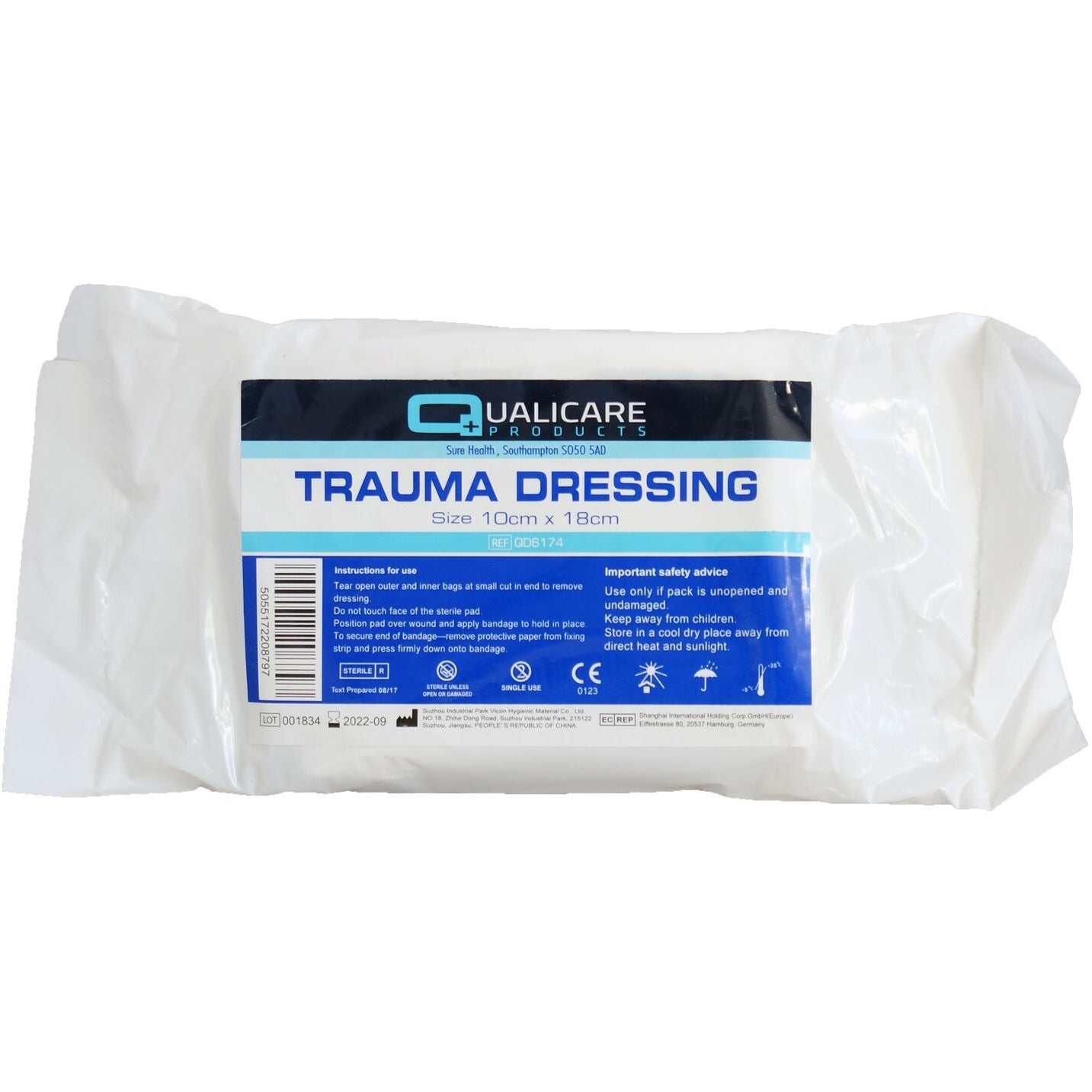 Trauma Dressing 10x18