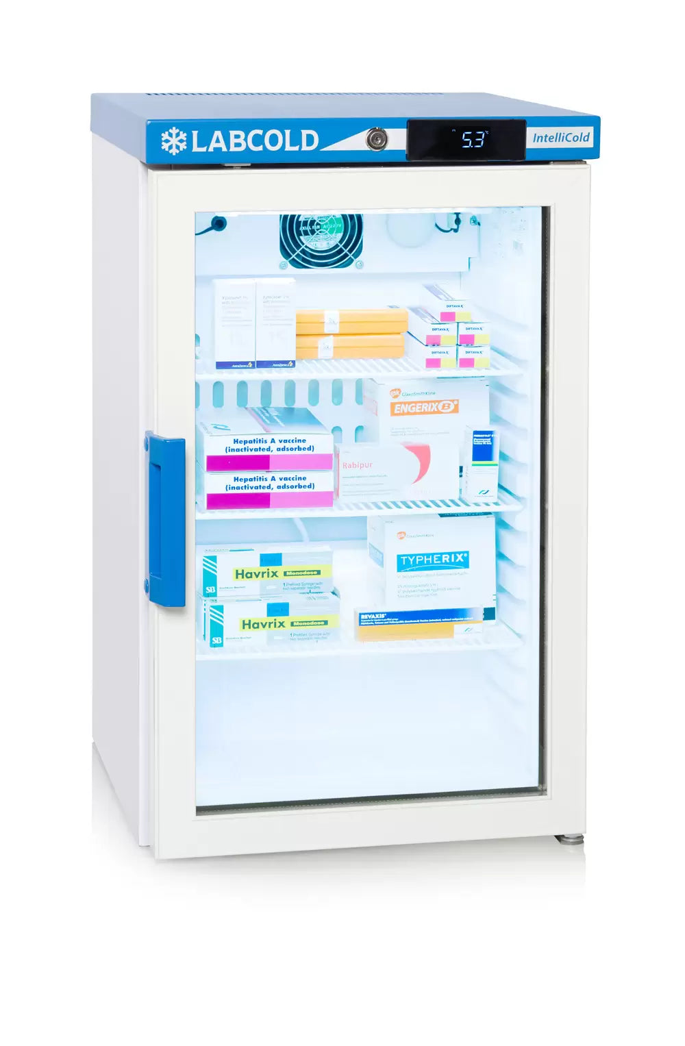 Labcold Pharmacy & Vaccine Refrigerator - Bench Top - 66 Litre - Digital Lock