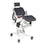 Manual Tilting Shower Chair Commode (150kg) - Electric Adjustable Height, Inc Seat without Hygiene Opening