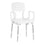 Lyon Stable Commode Chair with Bucket & Seat Cushion