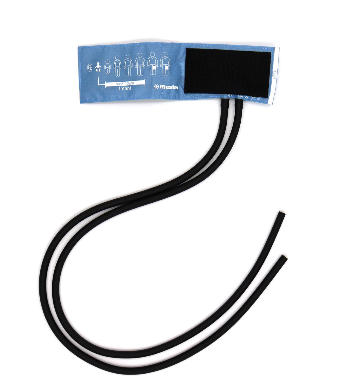 (sphygmomanometer, 2 tubes) CUFF, infant, 23 x 7.2 cm