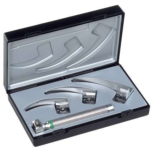 ri-integral Fibre Optic (F.O.) Laryngoscopes McIntosh set