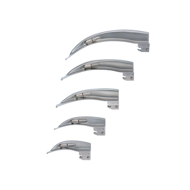 (laryngoscope) BLADE, McIntosh, lamp, reus.