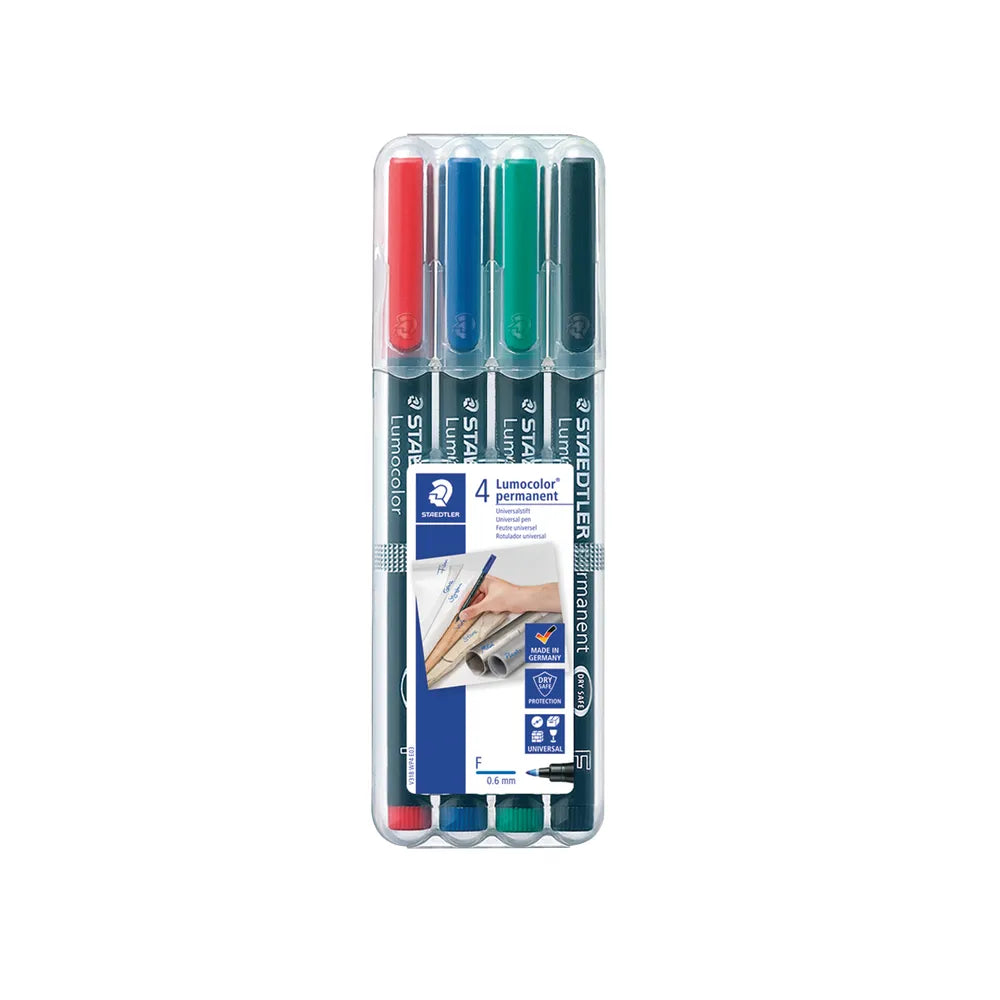 Staedtler Lumocolour Fine Permanent Pen - Assorted