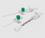 BD Venflon I Catheter - 18G x 1.2mm x 45mm with Instaflash - Green - Box of 50