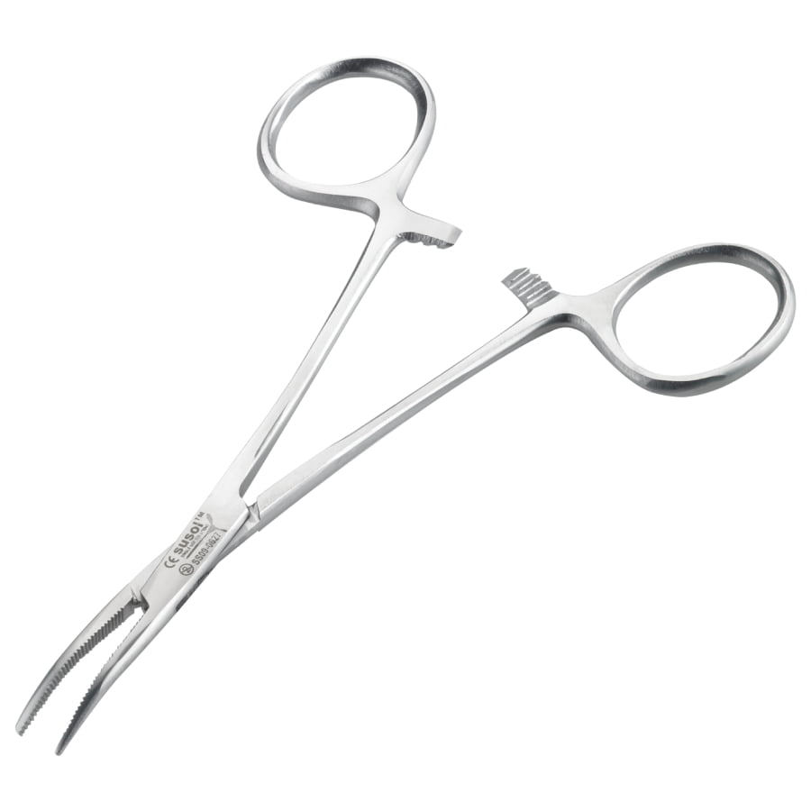 Single Use Halstead Curved Mosquito Artery Forceps (pk10)
