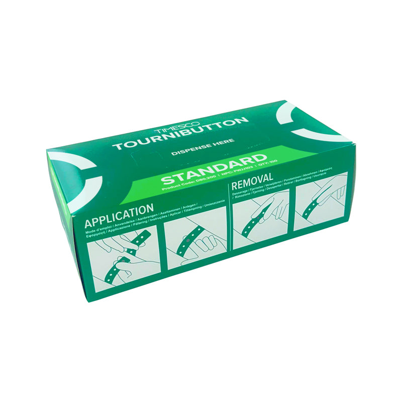 Tournibutton Single Use Tourniquets (Box 100)