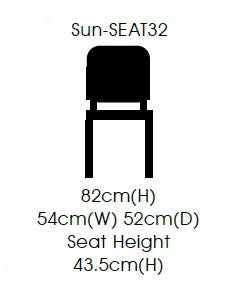 Sunflower Galaxy Visitor Chair (Anti Bacterial)