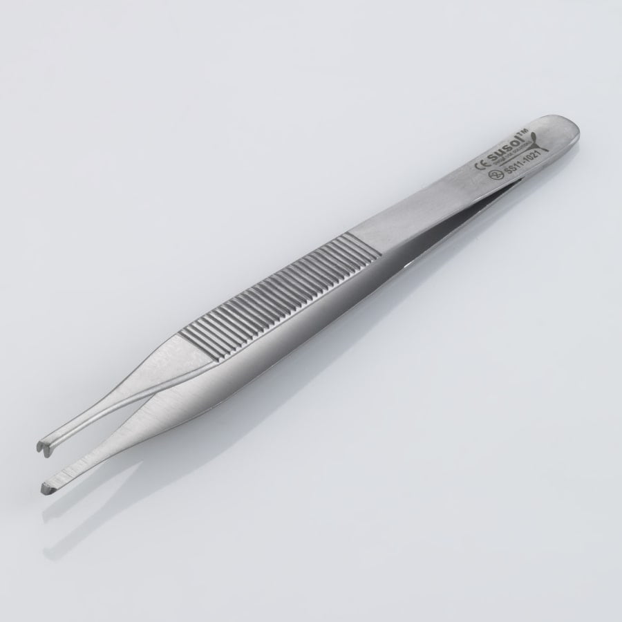 susol Forceps Dissecting Adson 1:2 Teeth 13cm (10)
